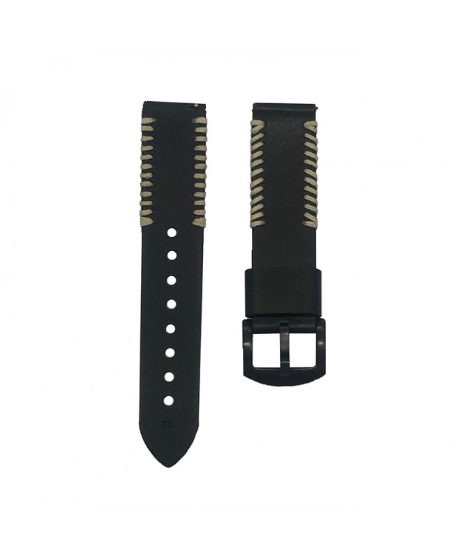 بند طرح چرم ساعت هوشمند سامسونگ Active Watch | Active 2 | Gears S2