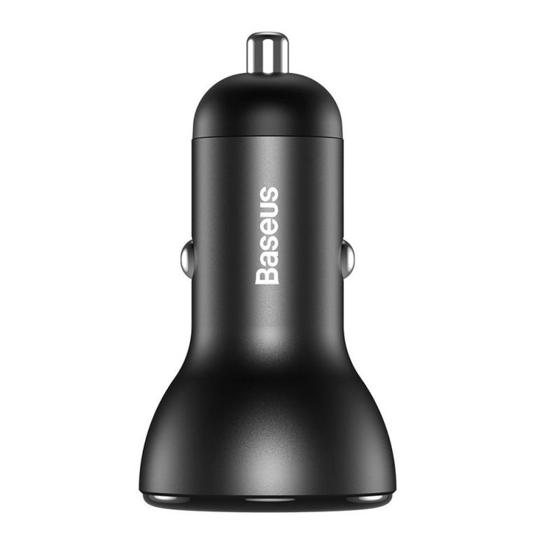 شارژر فندکی 45 وات باسئوس | Baseus Dual Car Charger CCBX-B0G