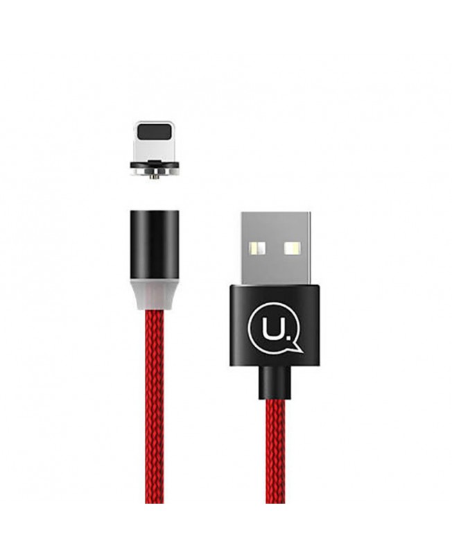کابل تبدیل USB به لایتنینگ یوسامز 1 متری | USAMS Magnetic Charging Cable