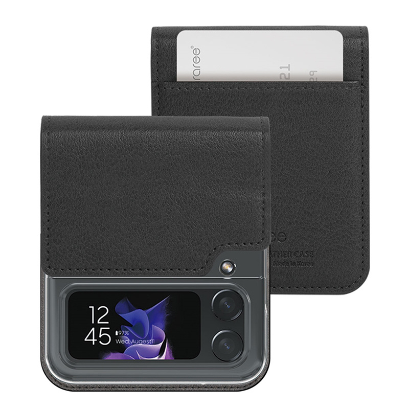 کیف چرمی گوشی آراری مدل Mustang Diary مناسب Galaxy Z Flip 4