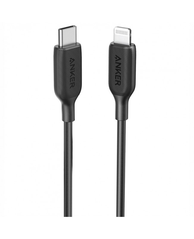 کابل تبدیل USB-C به لایتنینگ انکر 0.9 متری | ANKER PowerLine III A8832