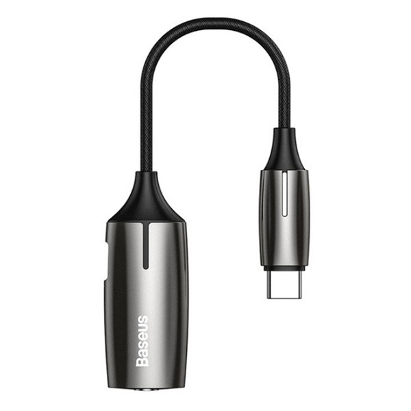 مبدل USB-C به USB-C و AUX باسئوس | Baseus 2in1 L60