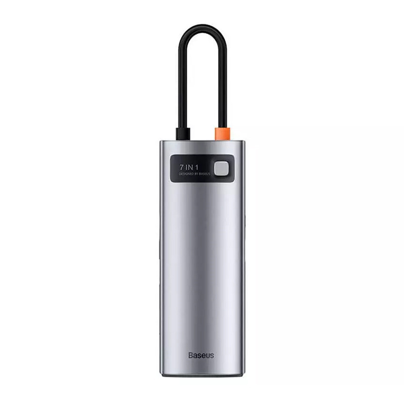 هاب تایپ سی 7 پورت باسئوس مدل Metal Gleam