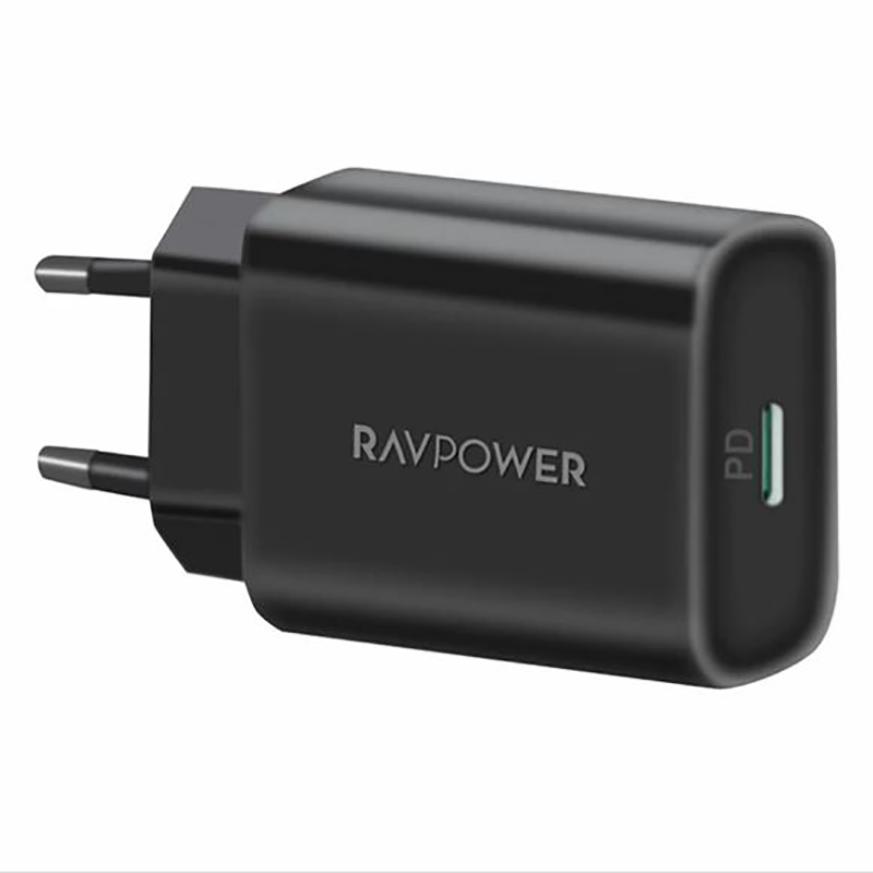 آداپتور و شارژر دیواری 25 وات راوپاور | RavPower PD RP-PC156