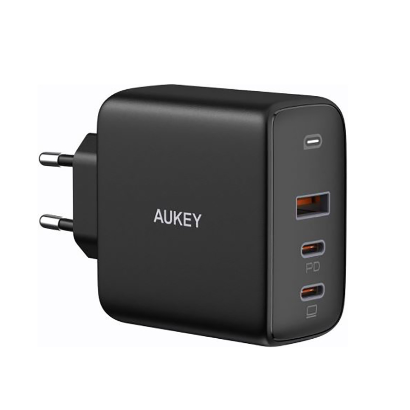 آداپتور و شارژر دیواری 90 وات آکی | Aukey PA-B6S 90W PD