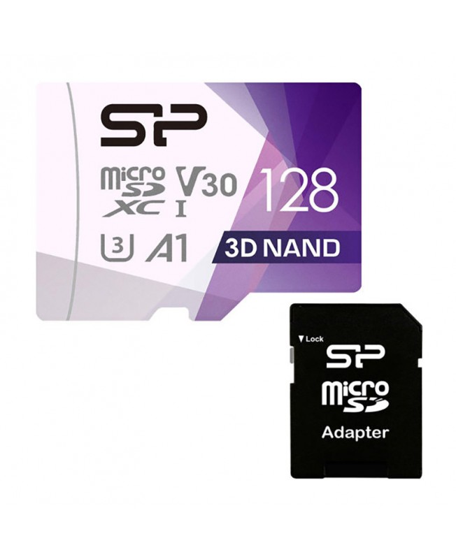 کارت حافظه microSDXC سلیکون پاور ظرفیت 128 گیگابایت