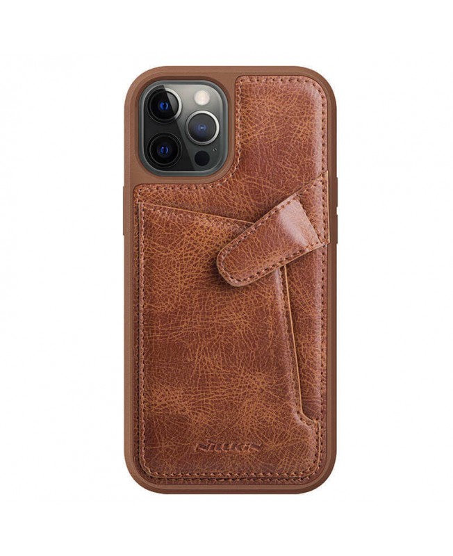کاور نیلکین مدل Leather Cover Case اپل Iphone 12 | Iphone 12 Pro
