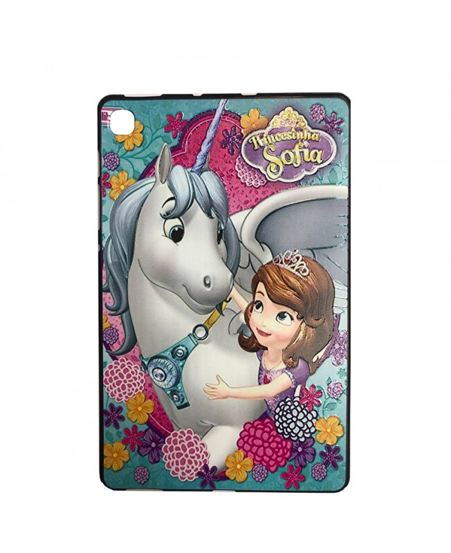 قاب طرح دار مناسب برای تبلت سامسونگ Galaxy S6 Lite P610 | P615