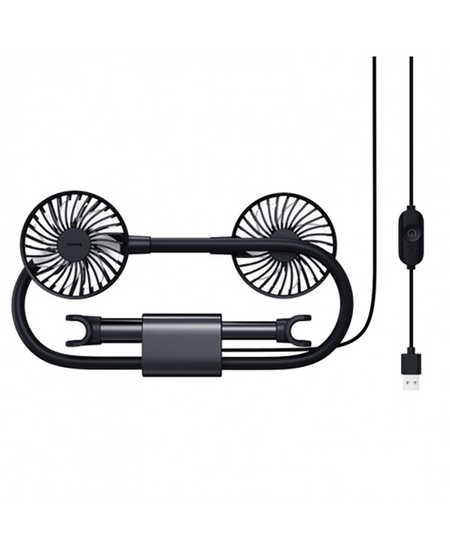 پنکه مخصوص ماشین باسئوس | Baseus Blustery Car Two-headed Vehicle Fan