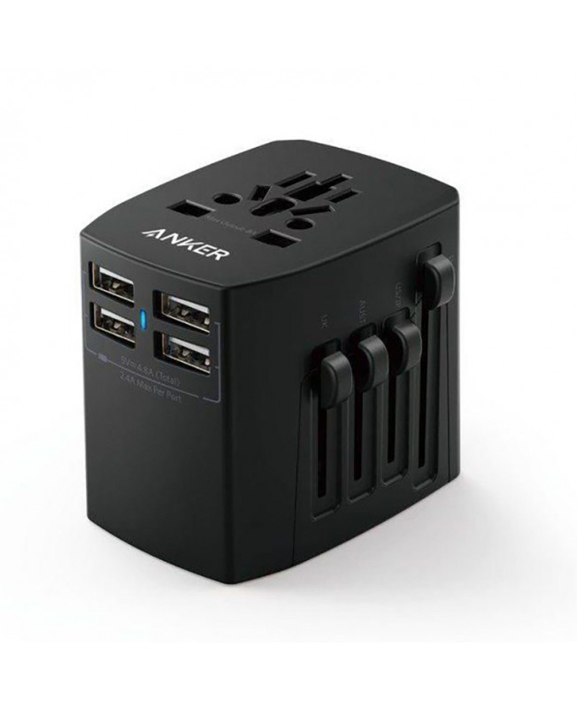 شارژر دیواری مسافرتی انکر | ANKER Universal Travel Adaptor A2730