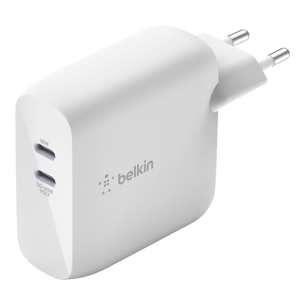 شارژر دیواری بلکین  Belkin Gan Wall Charger WCH003vfWH