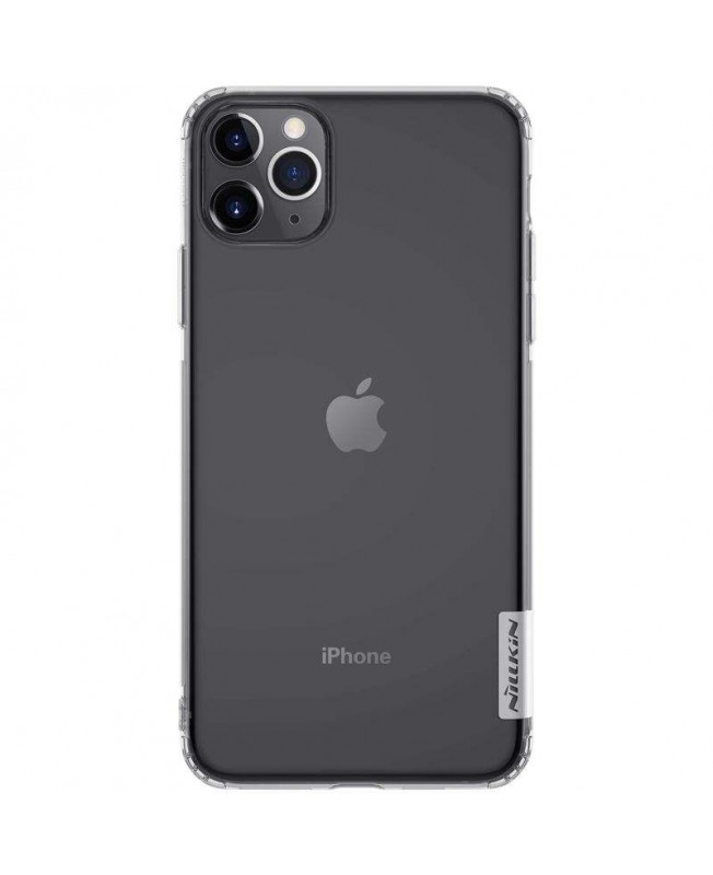 قاب گوشی  ژله ای بی رنگ نیلکین مدل Nature اپل IPhone 11 Pro Max
