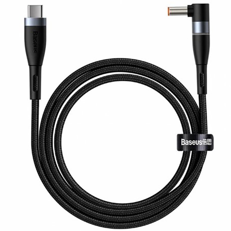 کابل شارژ سوزنی لپ تاپ لنوو باسئوس | Magnetic Type-C to DC Round 5.5*2.5mm