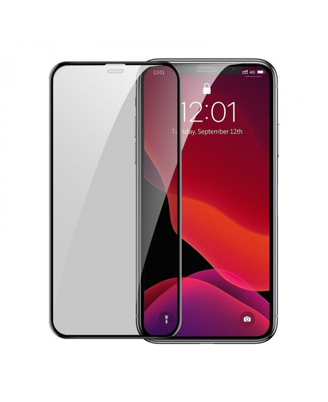 گلس حریم شخصی CURVED باسئوس گوشی اپل Iphone11 | Iphone XR