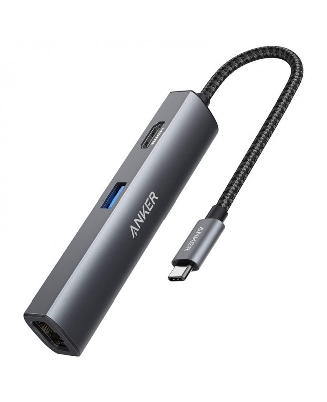 هاب 5 پورت انکر | Anker PowerExpand+ 5-in-1 USB-c Hub A8338