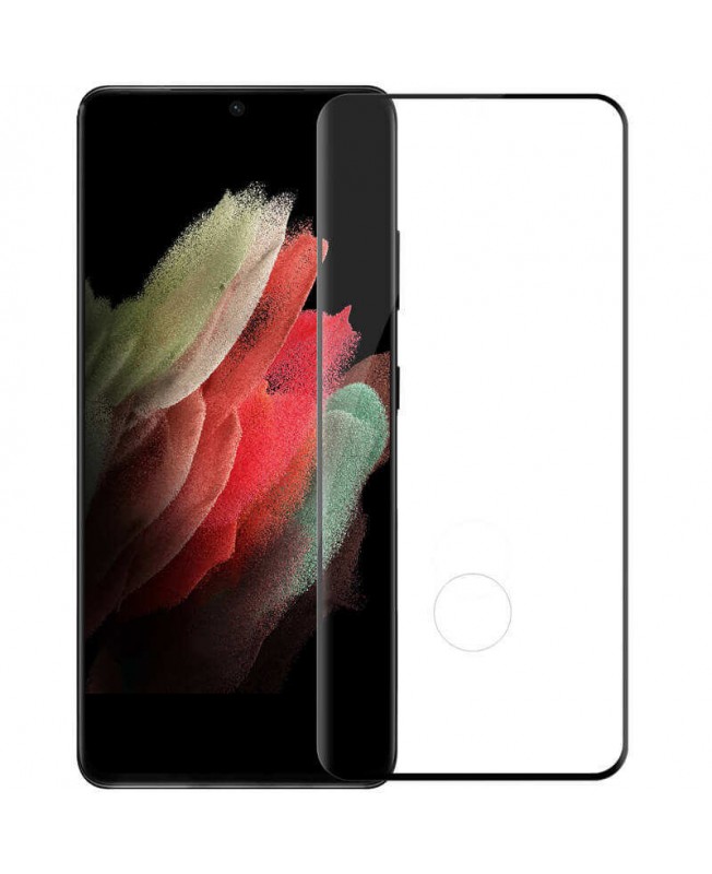 گلس گوشی نیلکین 3D CP Plus MAX سامسونگ Galaxy S21 Ultra