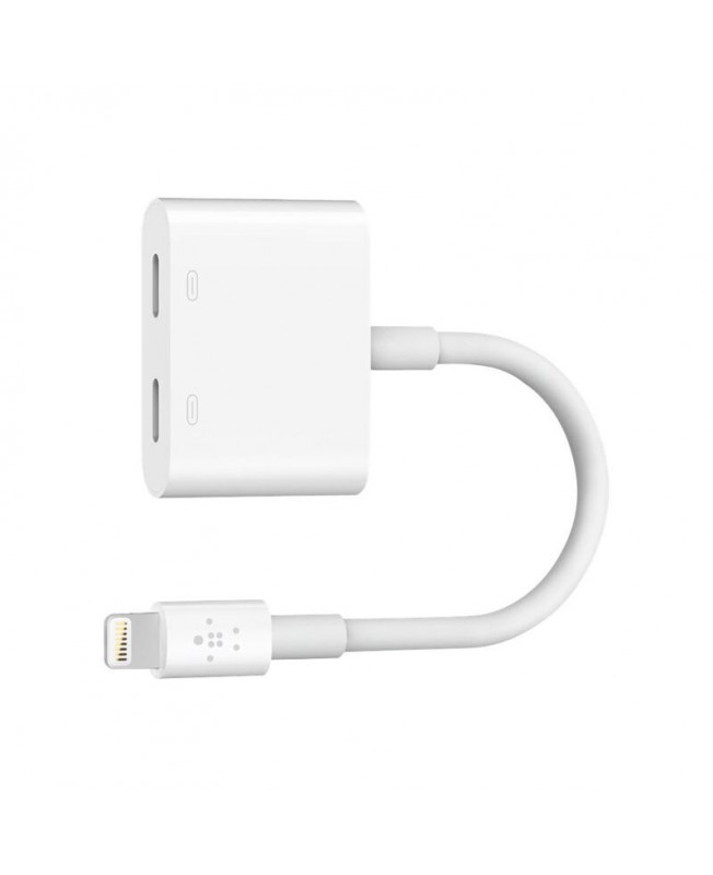 کابل تبدیل لایتنینگ 1 به 2 بلکین مدل Belkin F8J198BT