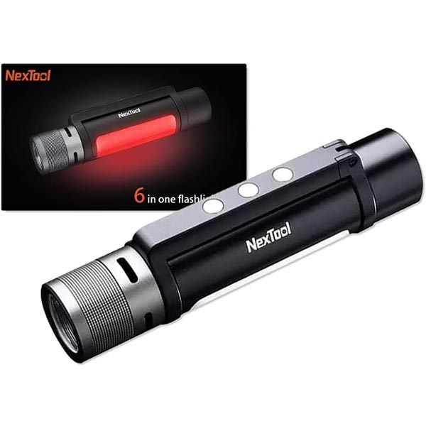 چراغ قوه 6 منظوره شیائومی مدل  Xiaomi Nextool NE20030