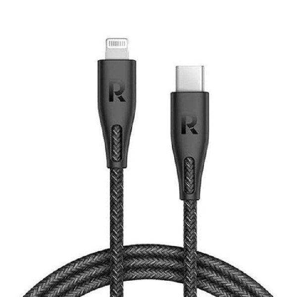 کابل USB-C به لایتنینگ ۲ متری Ravpower مدل CB1018