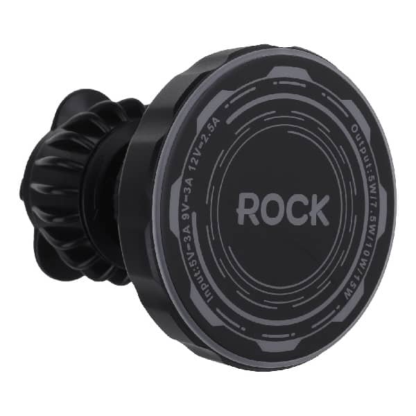 پایه نگهدارنده گوشی و شارژر وایرلس مگ سیف Rock مدل RWC-0661