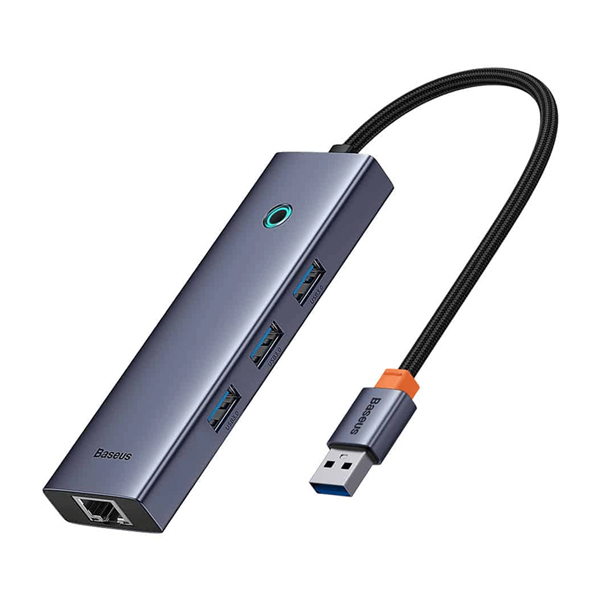 هاب USB چهار پورت باسئوس BASEUS ULTRA JOY SERIES 4 PORT USB-A HUB BS-OH109