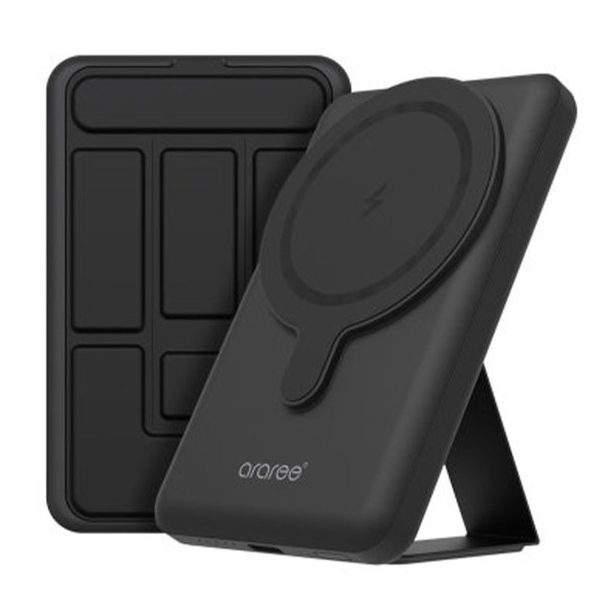 پاوربانک مگ سیف 5000 میلی آمپر آراری مدل Renergy A50MS