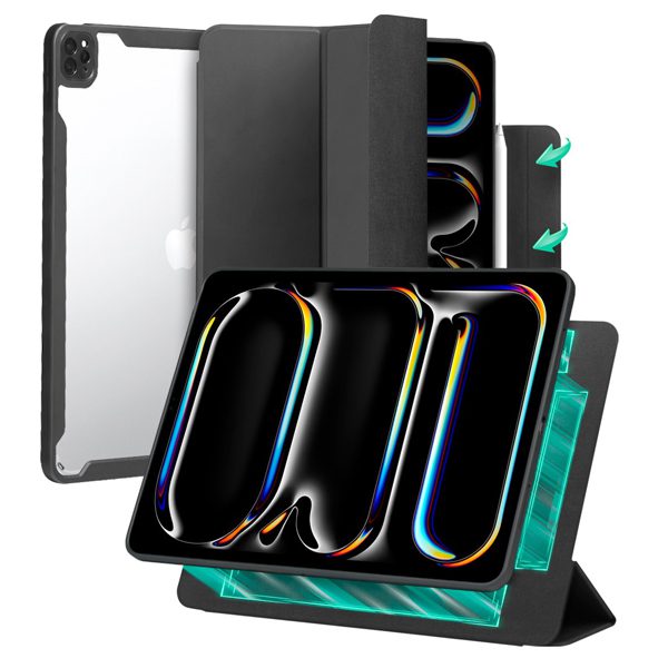 کیف کلاسوری تبلت آراری مدل Hifolio مناسب iPad Pro 13" 2024 (M4)