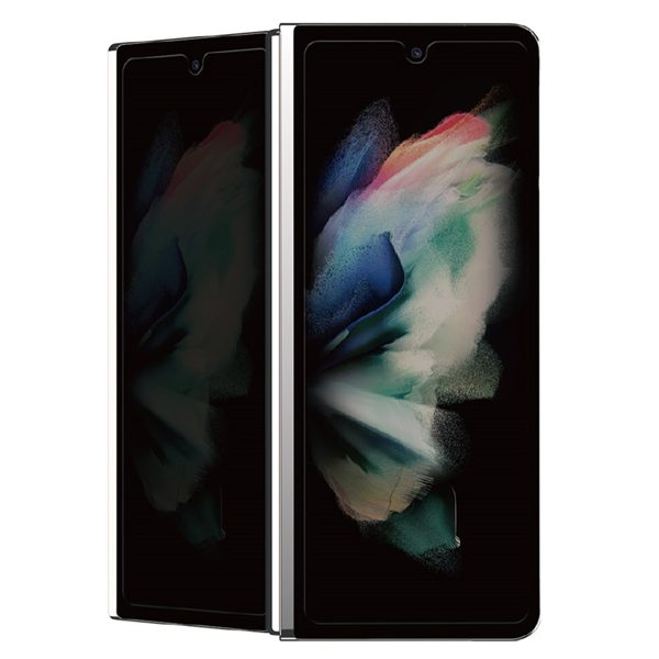 گلس شیشه ای گوشی آراری مدل حریم خصوصی Core H Plus مناسب Galaxy Z Fold 3 پک دو عددی