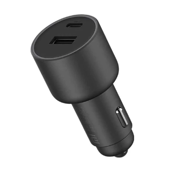 شارژر فندکی 100 وات دو پورت همراه با کابل شیائومی مدل 1A1C