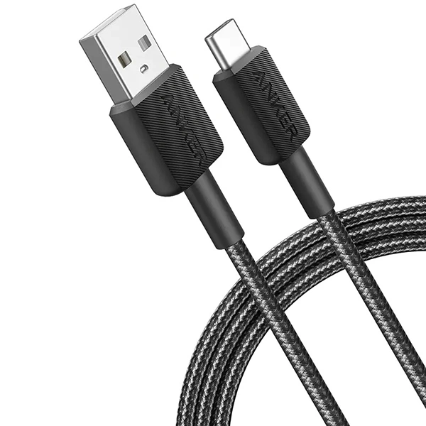 کابل شارژ 90 سانتی متری USB به USB-C انکر مدل A81H5