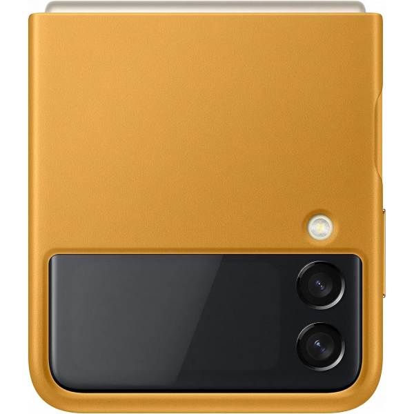 قاب گوشی چرمی سامسونگ مدل Leather Cover EF-VF711 مناسب Galaxy Z Flip 3