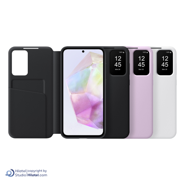کیف کلاسوری هوشمند سامسونگ مدل Wallet Case EF-ZA356 مناسب Galaxy A35