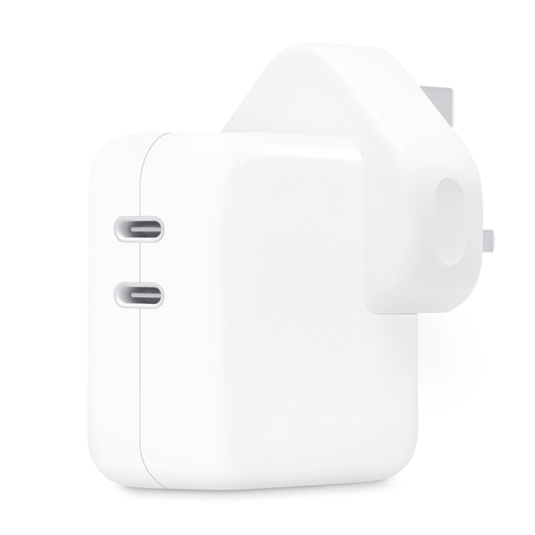 اداپتور 35 وات 2 پورت اپل مدل MNWP3ZP A2676