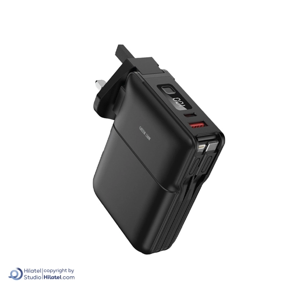 پاوربانک مسافرتی 20 وات 10000 میلی آمپر گرین لاین مدل GL-PB67