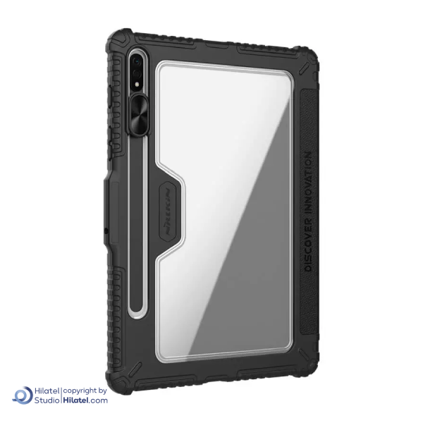 کیف کلاسوری نیلکین مدل Bumper Leather مناسب Galaxy Tab S7 Plus | S8 Plus