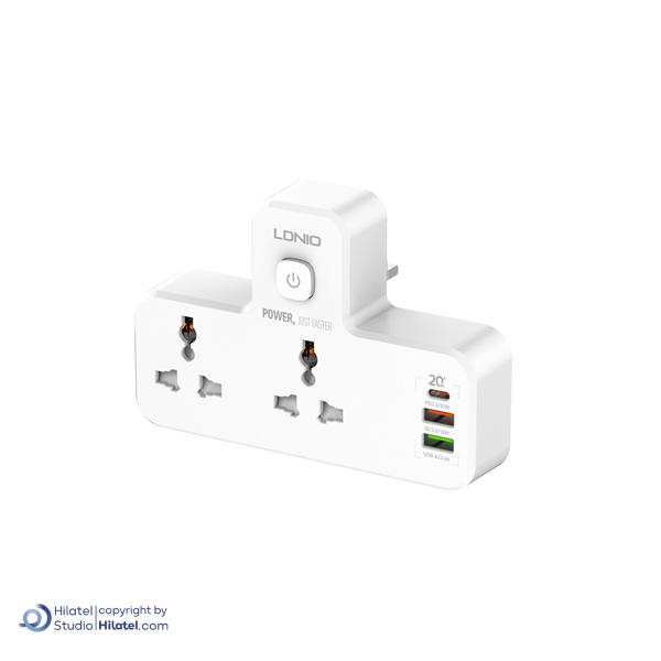 چندراهی برق الدینیو 5 پورت مدل SC2311