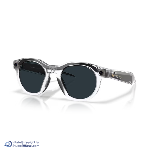 عینک هوشمند متا اوکلی مدل HSTN W8002 با لنز Transitions Grey سایز 51