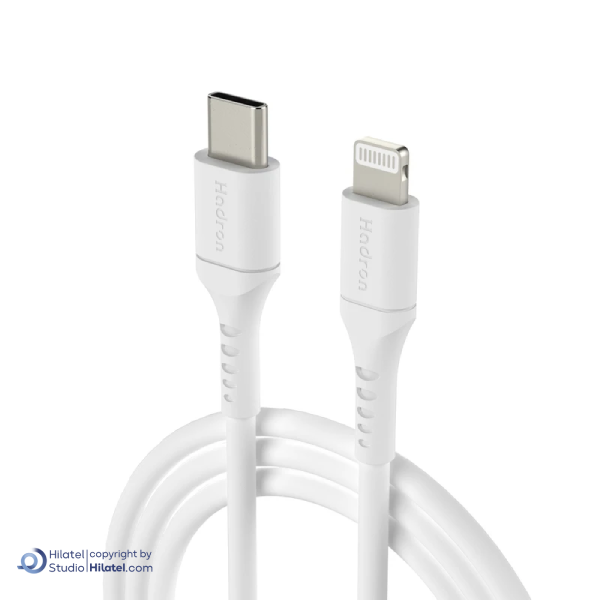 کابل شارژ 2 متری لایتنینگ به USB-C هادرون مدل C-L01L