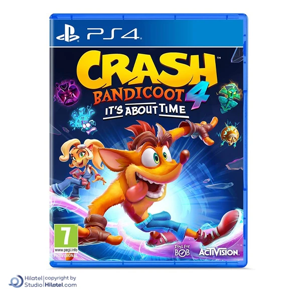 دیسک بازی Crash Bandicot4 برای PS4