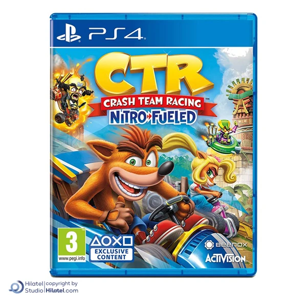 دیسک بازی Crash Team Racing مناسب برای PS4