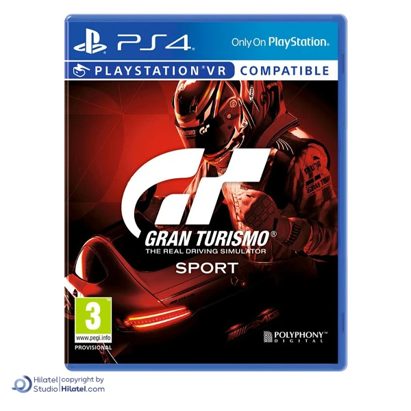 دیسک بازی Gran turismo sport مناسب برای PS4