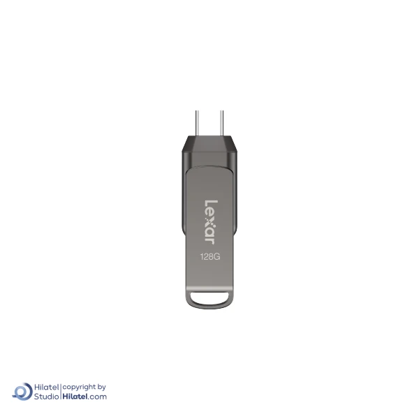 فلش مموری OTG لکسار ظرفیت 128 گیگابایت مدل D400
