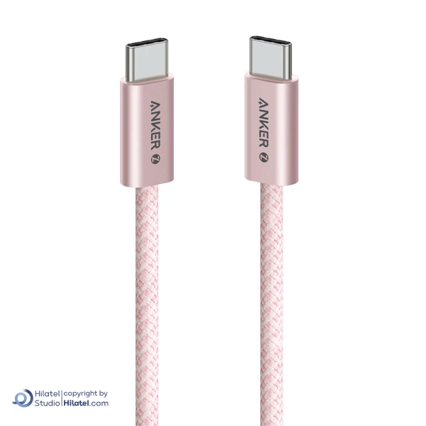 کابل شارژ 240 وات 1 متری USB-C به USB-C انکر مدل A8060
