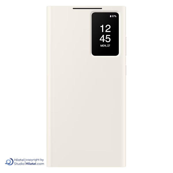 کیف کلاسوری هوشمند سامسونگ مدل Smart View Wallet Case مناسب Galaxy S23 Ultra (غیر اصل)